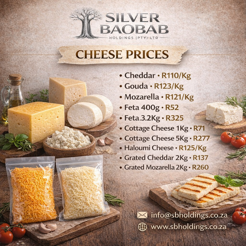 cheese price list